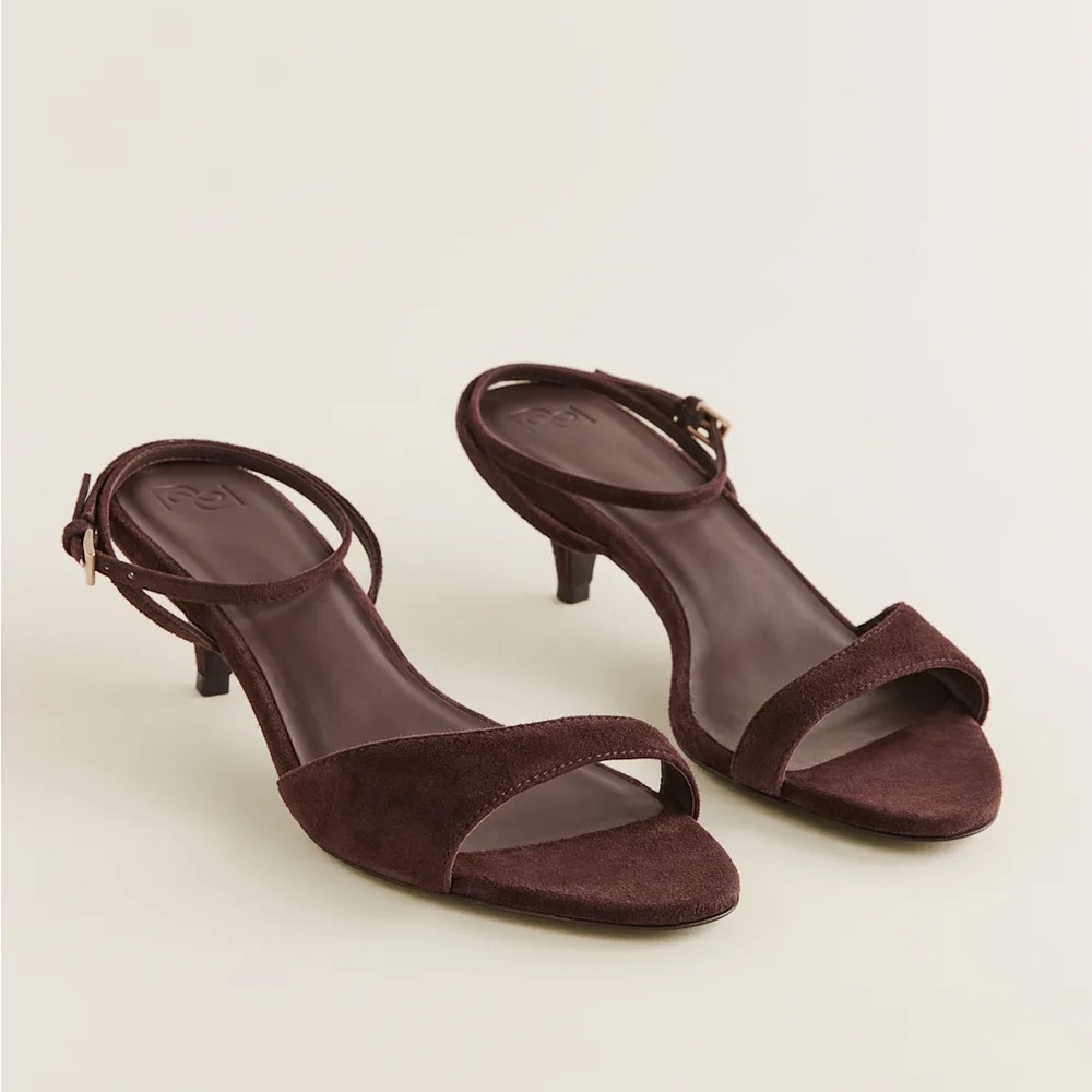 ISO Drew Kitten Heeled Sandal